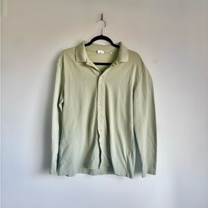 KOTN Oxford button down shirt in pistachio